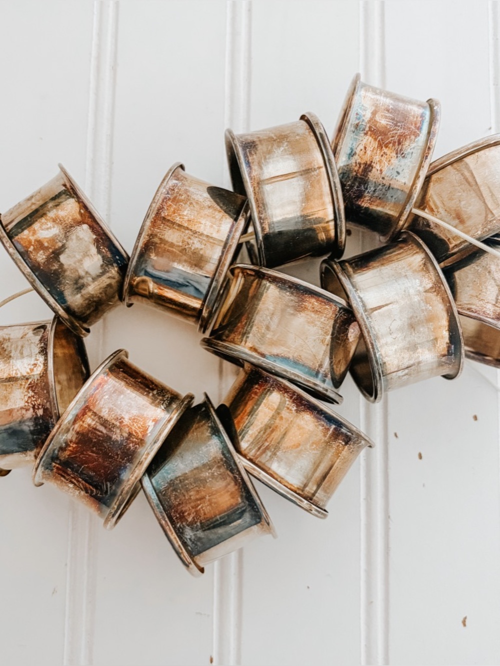 Vintage Silver Plate Napkin Ring Holders | Tablescape